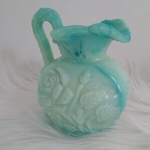 Vintage Avon Victoriana Bath Oil Pitcher